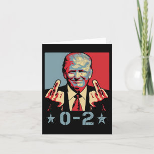 Cartão 0 2 Engraçado Trump 2024 Trump 2024 Vencedor da vi