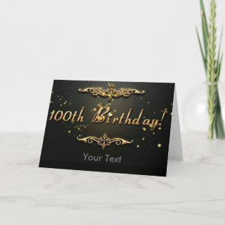 Cartão 100º aniversário!