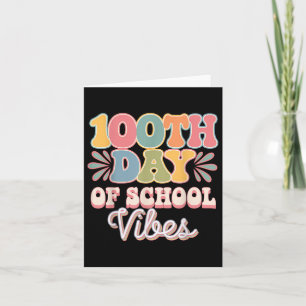 Cartão 100º Dia da Escola Víbias Sorriso Bonito 100 Dias