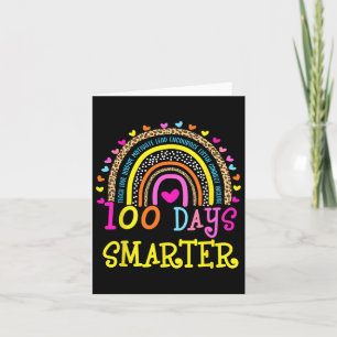 Cartão 100º Dia De Professora Escolar 100 Dias Mais Intel