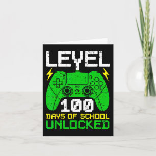 Cartão 100.º Dia De Meninos Escolares Meninas 100 Dias De