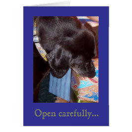 Cartão 100_1841, Abra com cuidado...