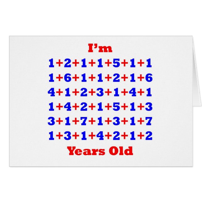 Cartão 100 anos velho! (Frente Horizontal)