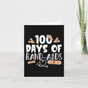 Cartão 100 dias de assistência banda - enfermeiro escolar