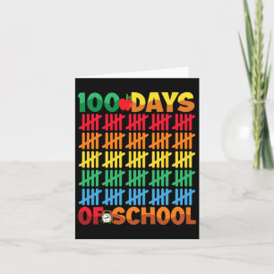 Cartão 100 Dias De Ensino Feliz 100º Dia De Ensino