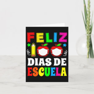 Cartão 100 Dias De Escola Espanhola Feliz 100 Dias De Esc