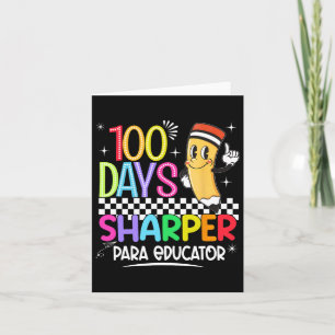 Cartão 100 Dias De Escola Para Educador Feliz 100 Dias De