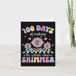 Cartão 100 Dias De Fazer O Shimmer Cl Todo Dançando Gl