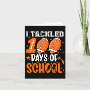 Cartão 100 Dias De Futebol Escolar Que Tirei 100 Dias De