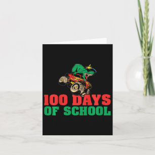 Cartão 100 Dias De Meninos Escolares 100º Dia Da Escola 1