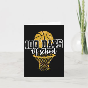 Cartão 100 Dias De Professores De Bysketbyll Na Escola 10