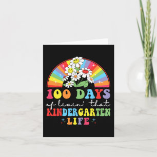Cartão 100 dias de vida nº 39; aquele jardim de infância