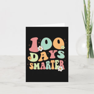 Cartão 100 Dias Mais Inteligentes Feliz 100.º Dia Da Cult