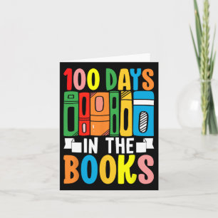 Cartão 100 Dias Nos Livros Lendo Inglês Professor 100t