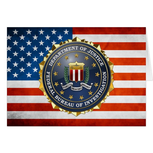 Cartão [100] Edição Especial do FBI (Frente Horizontal)