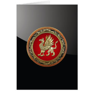 Cartão [100] Griffin Dourado sagrado