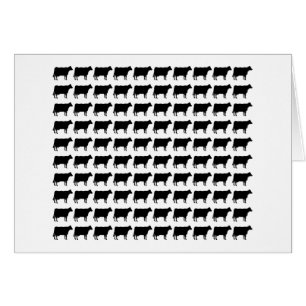 Cartão 100 vacas