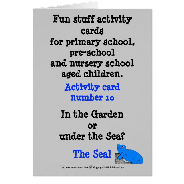 Cartão 10 o selo (Frente)