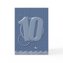 10o aniversário feliz!