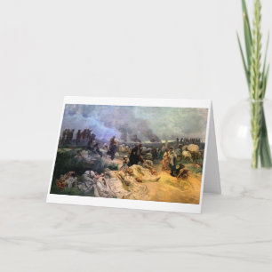 Cartão #12 Petr Chelcicky em Vodnany, Mucha