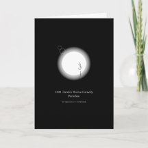 1308 Divina Comédia Paradiso Minimalista de Dante