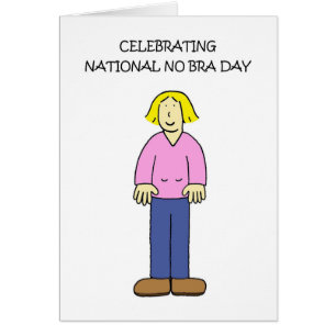 Cartão 13 de outubro do Dia Nacional Sem Bra