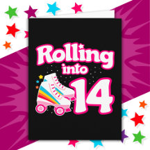 14 Birthday Roller Skating 14 Anos Antiga Skate