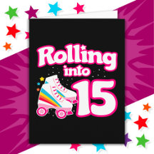 15 Birthday Roller Skating 15 Anos Antiga Skate
