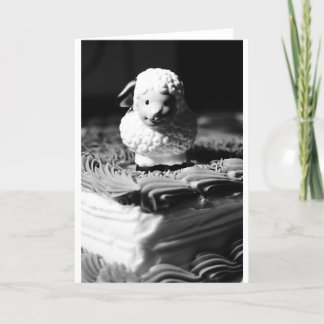 Cartão 16o Aniversário dos carneiros