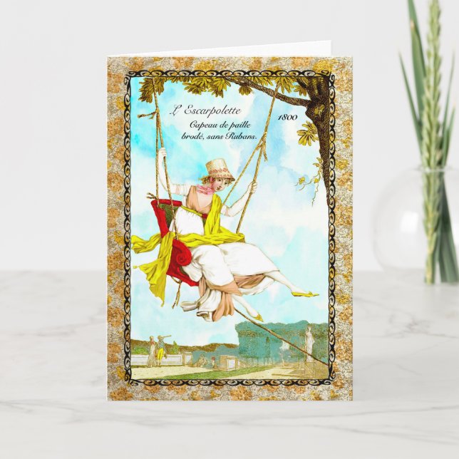 Cartão 1800 da forma da regência (Frente)