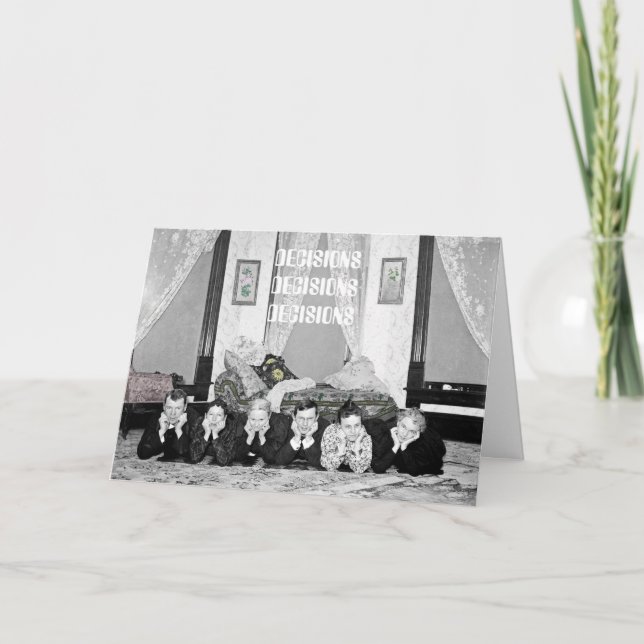 CARTÃO 1890 O QUE FAZER NO SEU ANIVERSÁRIO FOTO EDWARDIAN (Frente)