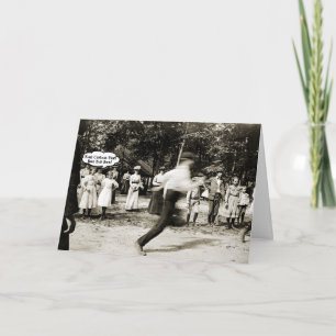 CARTÃO 1890'S BOY RUNNING RACE JOGGING MARATHON 10K PHOTO