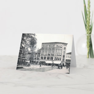 Cartão 1897 Bennett Block Wilkes Barre Pa. Greeting Card