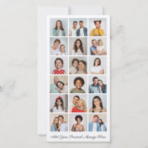 18 Colagem de Fotos Adicionar Sua Própria Saudação