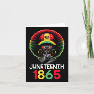 Cartão 18 de junho de 1865 Celebra a Liberdade Celebrando
