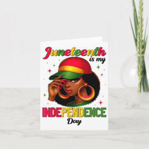 Cartão 18 De Junho É O Meu Dia Da Independência Para As M