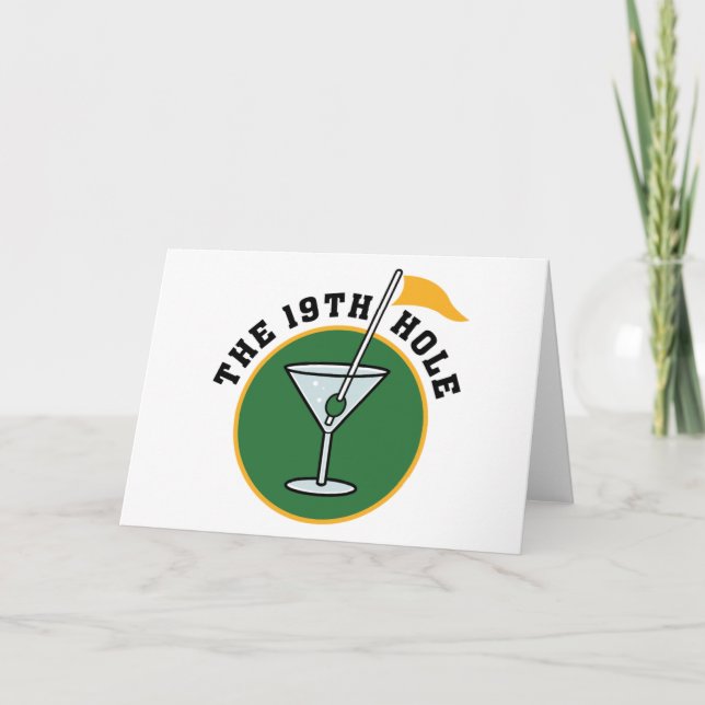 Cartão 19º Buraco (Frente)