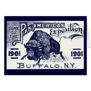 Cartão 1901 expos pan-americanos