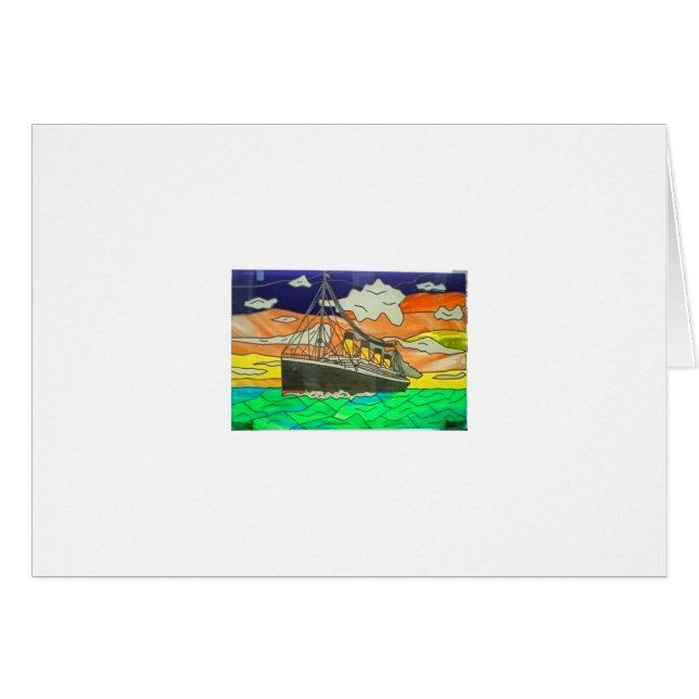 Cartão 1912 - 2012. titânicos (Frente Horizontal)