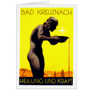 Cartão 1920 Bad Kreuznach Alemanha