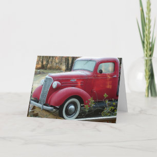 Cartão 1937 Chevy Pickup