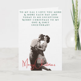 Cartão 1940's Vintage Valentines card