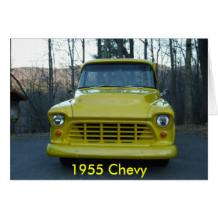 Cartão 1955 Chevy Truck