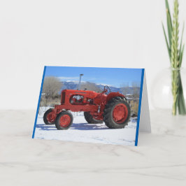Cartão 1955 do trator de Allis Chalmers WD45