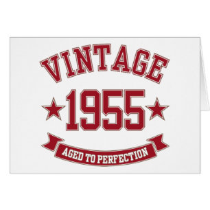 Cartão 1955 Idade até Perfecção