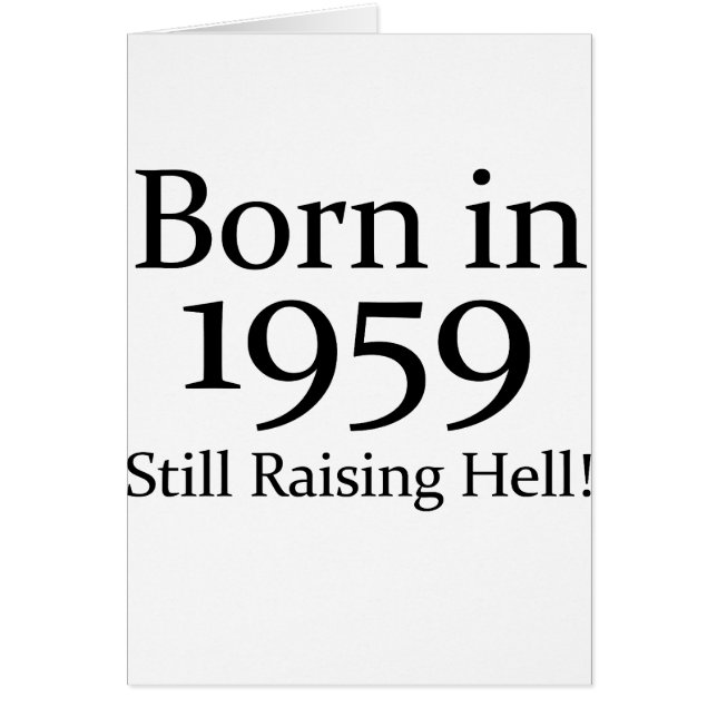 CARTÃO 1959 (Frente)