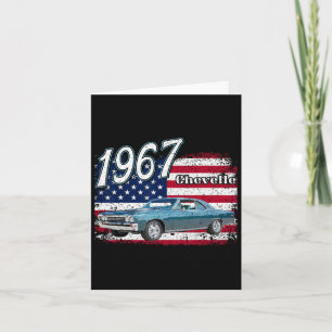 Cartão 1967 67 Gtx 4 de Julho Americano