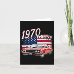 Cartão 1970 70 Torino Muscle Car 4 De Julho América