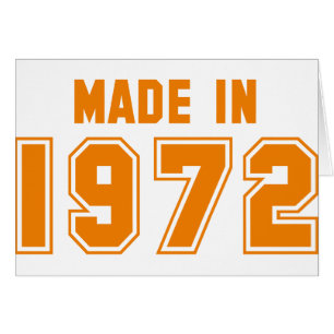 CARTÃO 1972