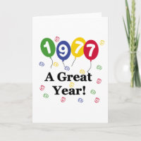 1977 um aniversário do grande ano